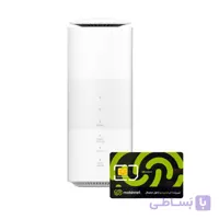 مودم روتر 5G/4G زد تی ای مدل Speed Wi-Fi HOME 5G L11 CAT.21 به همراه سیم کارت 360 درجه مبین نت با بسته 100 گیگ شش ماهه