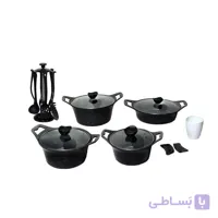 سرویس قابلمه 20 پارچه تیتانیوم پیلو مدل زندگی Pilau