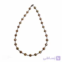 گردنبند سنگ طبیعی حدید مدل الیزابت کد 110