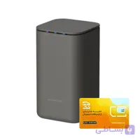 مودم روتر 5G/4G دوکومو مدل Docomo 5G HR01 CAT.23 به همراه سیم کارت همراه اول 3 گیگ سه ماهه