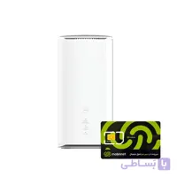 مودم 4G/5G زد تی ای مدل Speed ​​Wi-Fi HOME 5G L13 ZTR02 به همراه سیم کارت مبین نت 200 گیگ یک ساله