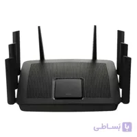 روتر بی‌ سیم گیگابایتی AC5400 از نوع MU-MIMO لینکسیس مدل Linksys EA9500 با قابلیت نصب OpenWrt