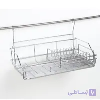 آبچکان آویز استیل با سینی استیل آریانا آدلان مدل AS926