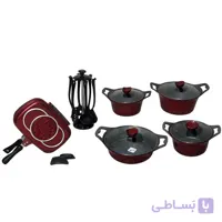 سرویس قابلمه 20 پارچه اسنو هپی مدل زندگی Pilau