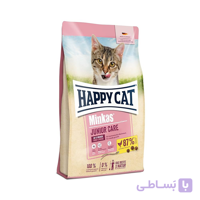 غذای خشک بچه گربه جونیور هپی کت مینکاس 2 کیلوگرم Happy Cat Minkas Junior