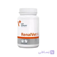 مکمل تقویتی کلیه سگ و گربه RENALVET برند VetExpert RENALVET VetExpert
