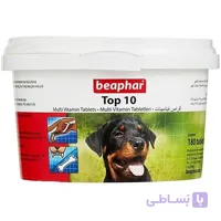 قرص مولتی ویتامین سگ تاپ تن بیفار مدل top ten