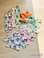 ست بلوز و شلوار راحتی نه پنبه کبریتی طرح های فانتزی دخترانه و پسرانه