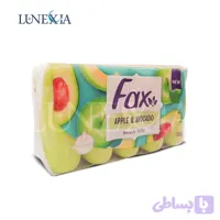 صابون فاکس با رایحه سیب و آووکادو 350 گرم 5 قالب 70 گرمی