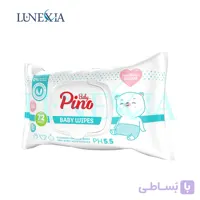 دستمال مرطوب پینو بیبی بسته 72 عددی