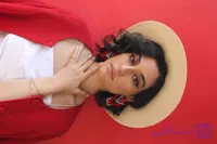 گوشواره سوزندوزی دستساز مدل "رخسار"