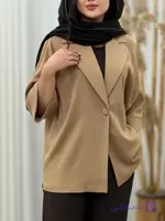 کت مورگان ریزشی تک‌دکمه؛ خوش‌فرم، شیک و همیشه کاربردی