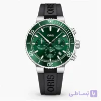 ساعت مچی اوریس کرنوگراف بند رابر || Oris Chronograph watch with Rubber Band