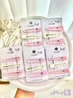 گیره مو فلزی لاکی ۳ عددی