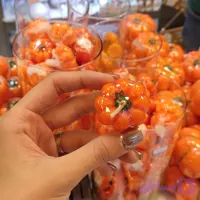 شمع کدو حلوایی فانتزی (سایز کوچک و بزرگ)