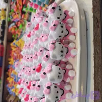 مجسمه مینیمال دست‌ساز هلو کیتی (Hello Kitty) – مدل فانتزی و دکوری