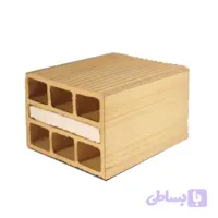 آجرسوراخ دار_ سفالی تیغه کشی(3*3)بافومPerforated clay brick with foam (3*3)