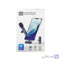 میکروفن یقه‌ای بی‌سیم مدل K8 با الگوی قطبی Omnidirectional