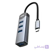 هاب 4 پورت تایپ سی الدینیو LDNIO DS-134C