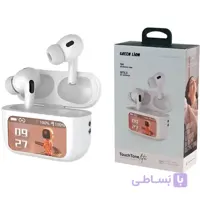 هندزفری بلوتوث گرین لاین Green Lion TouchTone Lite ANC GNTCHTLITWH دارای صفحه نمایش لمسی