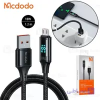 کابل میکرو یو اس بی مک دودو Mcdodo CA-1070 Digital HD Quick Charge Data طول 1.2 متر توان 18 وات