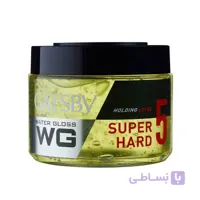 ژل مو براق گتسبی مدل واترگلاس سوپر هارد وزن ۳۰۰گرم