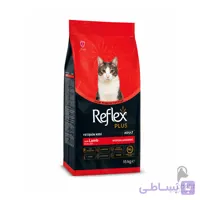 غذای گربه رفلکس پلاس گوشت و برنج  1.5 کیلویی Adult Lamb