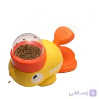 اسباب بازی تشویقی خور سگ و گربه مدل اردک پدالی