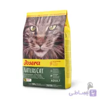 غذای خشک گربه جوسرا نیچرکت بدون غلات مدل NatureCat وزن 2 کیلوگرم