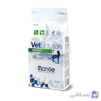 غذای خشک گربه رژیمی مونژه اوبسیتی Obesity وزن 1.5 کیلوگرم