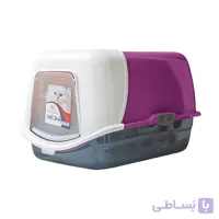 ظرف خاک لبه‌دار گربه هپی پت مدل مشا همراه بیلچه