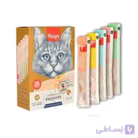 بستنی گربه ونپی با طعم های مختلف بسته 25 عددی