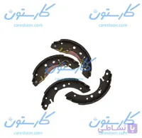 لنت ترمز (عقب) کفشکی سمند لاستیک گیلان (4عدد) شناسه فنی 31001959
