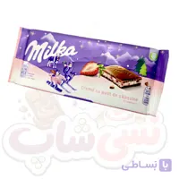 شکلات میلکا توت فرنگی