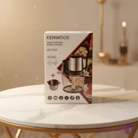 خردکن برقی کنوود Food Chopper | دو کاسه شیشه‌ای و استیل | شش تیغه طلایی | ۳۵۰۰ وات