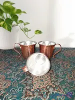 لیوان مسی نانو شده کودکانه دسته دار