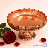 شکلات خوری مسی گلبرگ سیاه قلم قطر18 نانو شده