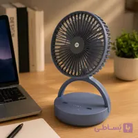 پنکه شارژی رومیزی تاشو DP-7637