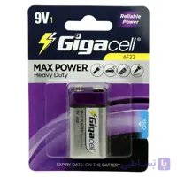 باتری کتابی گیگاسل Gigacell Max Power 6F22 9V