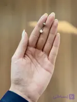 پیرسینگ ناف دایره مینیمال