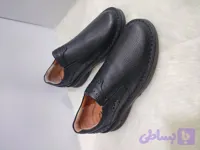 کفش چرم طبی دست دوز مردانه کلارک اسلایپ‌آن