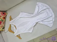 تاپ حلقه ای زنانه سفید