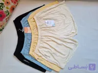 شورتک خانگی زنانه راحتی | فری سایز جنس نرم و خنک