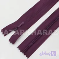 زیپ ساده 20 سانت نمره 5 سبز ارتشی (50 عددی)