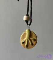 گردنبند طرح دست غورباقه