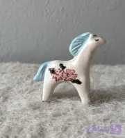 مجسمه سرامیکی فانتزی طرح اسب