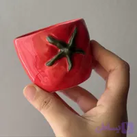 فنجان سرامیکی طرح گوجه