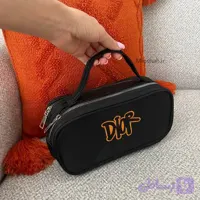 کیف کلاچ مردانه پارچه‌ای مشکی مدل دیبا | کد CL9004