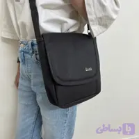 کیف دوشی مردانه پستچی قهوه‌ای سوخته | کد PO6006