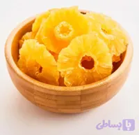میوه ی اناناس خشک کمپوتی 1 کیلویی